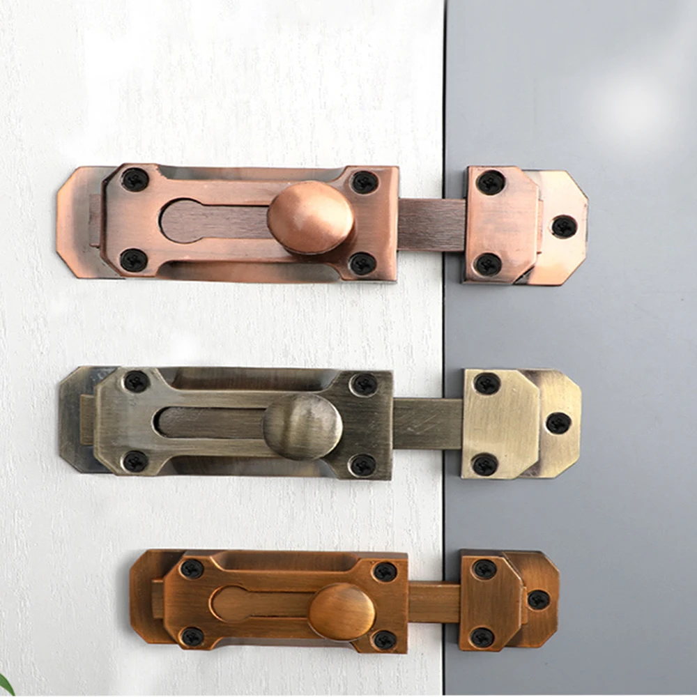 1PC 3/4/5 Inch Zinc Alloy Security Door Bolt Antique Door Slide Latch Lock Heavy Duty Gate Safety Sliding Bolt Latches w/ Screw
1PC 3/4/5 Inch Zinc Alloy Security Door Bolt Antique Door Slide Latch Lock Heavy Duty Gate Safety Sliding Bolt Latches w/ Screw