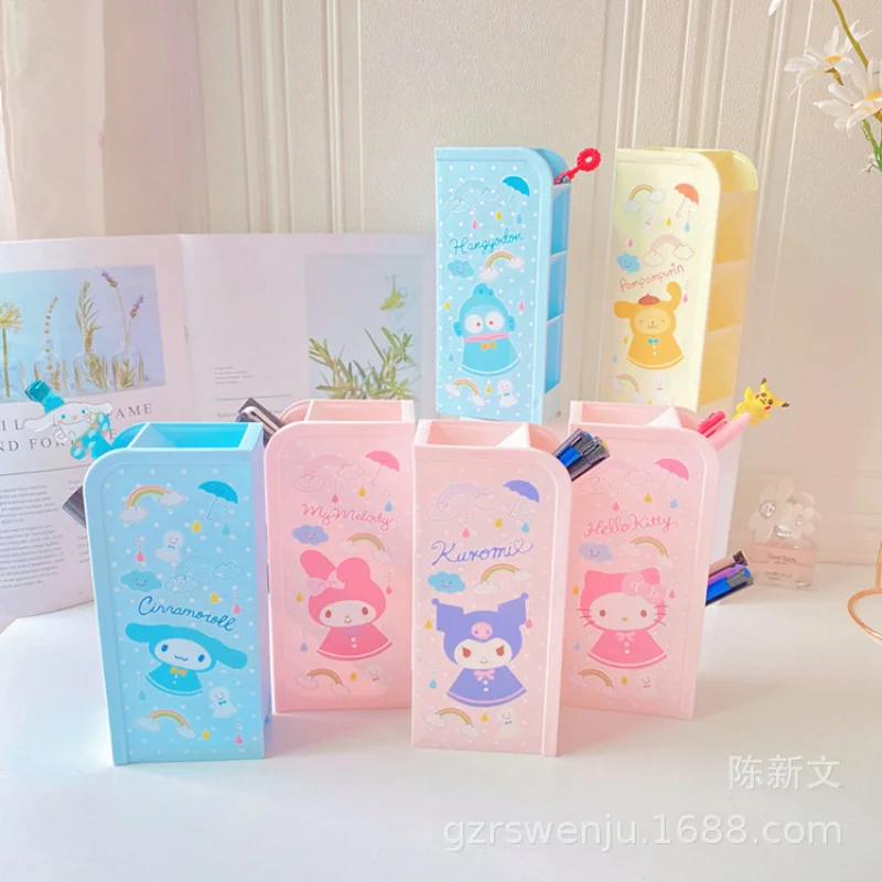 Держатель для ручек Sanrio, мультяшный держатель для ручек со скошенной вставкой, милые школьные принадлежности для студентов, предметы для хр...
Держатель для ручек Sanrio, мультяшный держатель для ручек со скошенной вставкой, милые школьные принадлежности для студентов, предметы для хр...