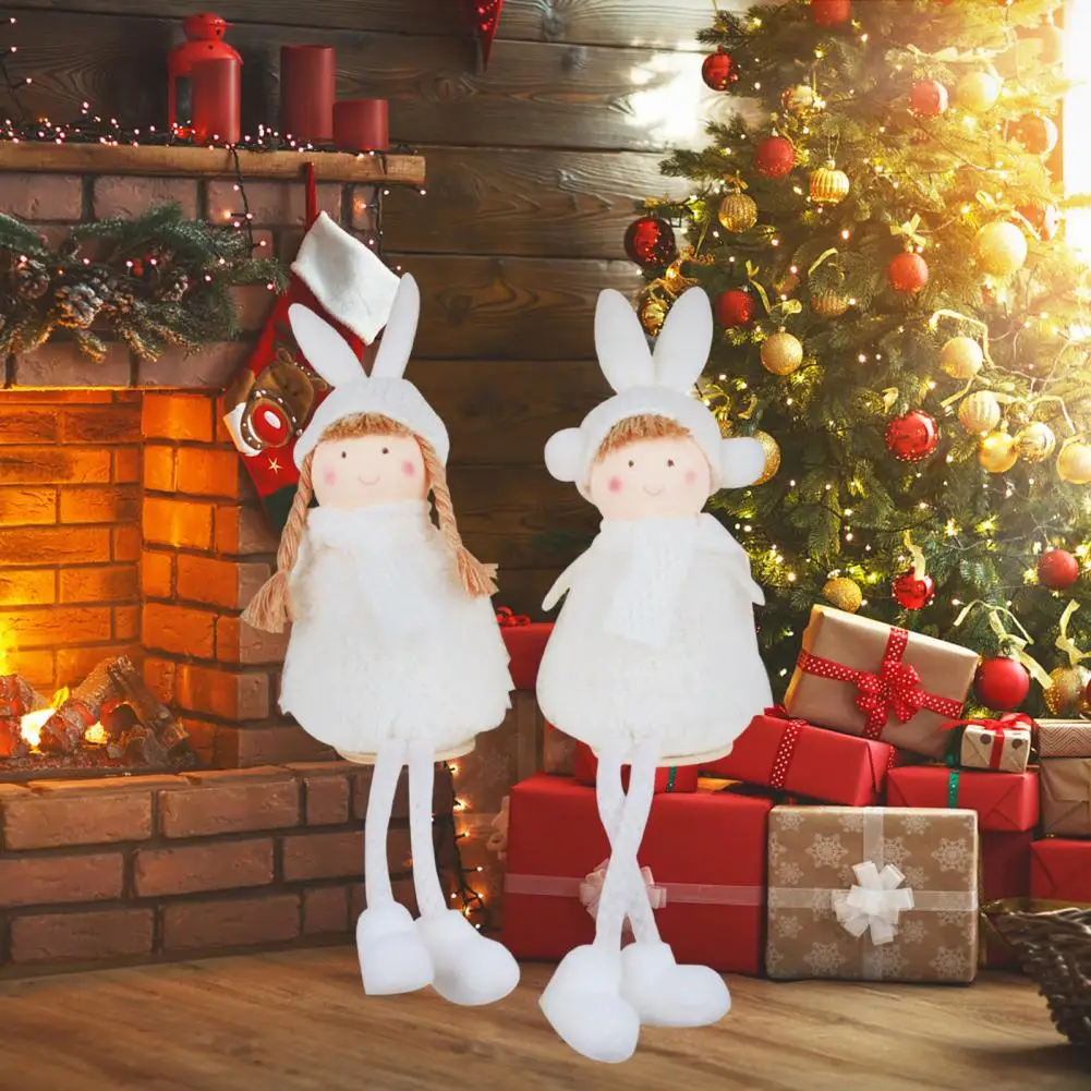 Great Xmas Angel Doll Rabbit Ear Design Eye-catching Lovely Xmas Angel Dolls Christmas Decoration Plush Toy Stuffed Toy
Great Xmas Angel Doll Rabbit Ear Design Eye-catching Lovely Xmas Angel Dolls Christmas Decoration Plush Toy Stuffed Toy