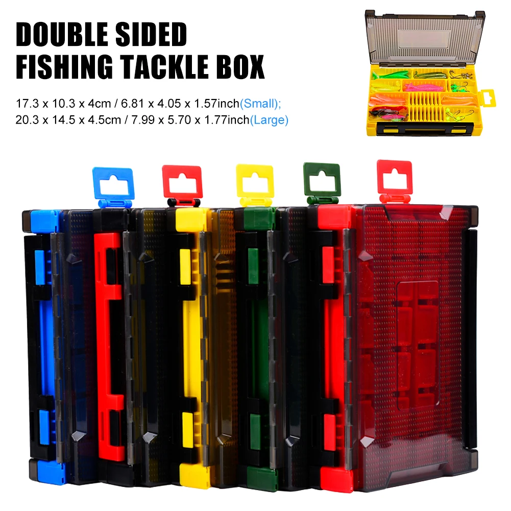 Fishing Tackle Storage Box With Removable Dividers Lures Hooks Accessories Organizer Box Portable Multi Compartments
Fishing Tackle Storage Box With Removable Dividers Lures Hooks Accessories Organizer Box Portable Multi Compartments