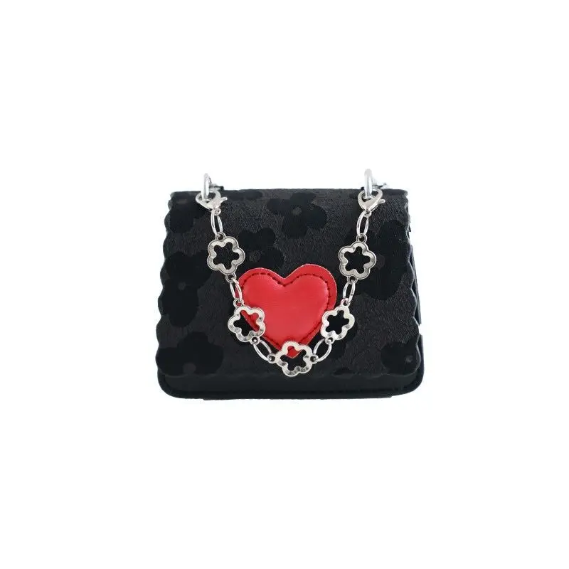 Y2K Girls Bag Chains Heart Shape Fashion Casual Shoulder Bag Pures and Bags Crossbody MINI Women Bag
Y2K Girls Bag Chains Heart Shape Fashion Casual Shoulder Bag Pures and Bags Crossbody MINI Women Bag