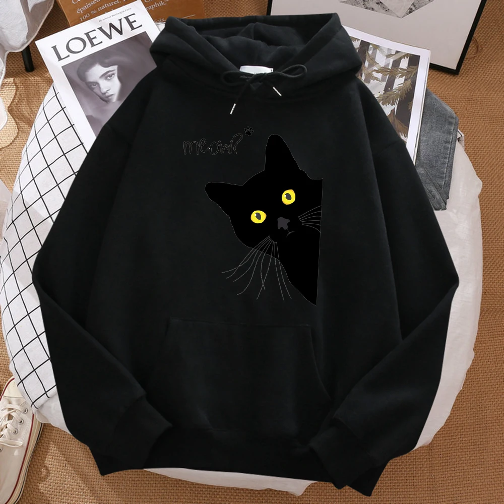 Happy Cat Printed Women's Hoodie Loose Round Neck Hoodie Casual O-Neck Hoodie Breathable Sweatshirt Women's Top
Happy Cat Printed Women's Hoodie Loose Round Neck Hoodie Casual O-Neck Hoodie Breathable Sweatshirt Women's Top