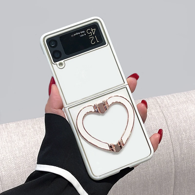 Чехол для Samsung ZFlip3 индивидуальный корейский кронштейн в форме сердца F7110 однотонный роскошный гальванический чехол для Samsung Galaxy ZFlip 3 Etui
Чехол для Samsung ZFlip3 индивидуальный корейский кронштейн в форме сердца F7110 однотонный роскошный гальванический чехол для Samsung Galaxy ZFlip 3 Etui