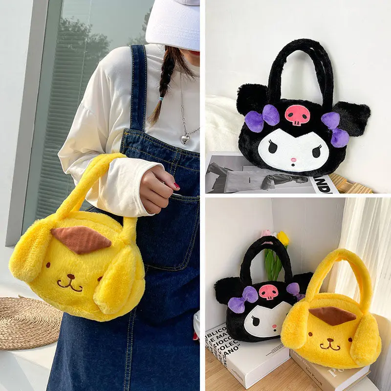 Sanrio Kuromi Large Capacity Female Japanese Handbag Student Jk Uniform Shoulder Bag Casual Handbag Plush Gift for Children
Sanrio Kuromi Large Capacity Female Japanese Handbag Student Jk Uniform Shoulder Bag Casual Handbag Plush Gift for Children