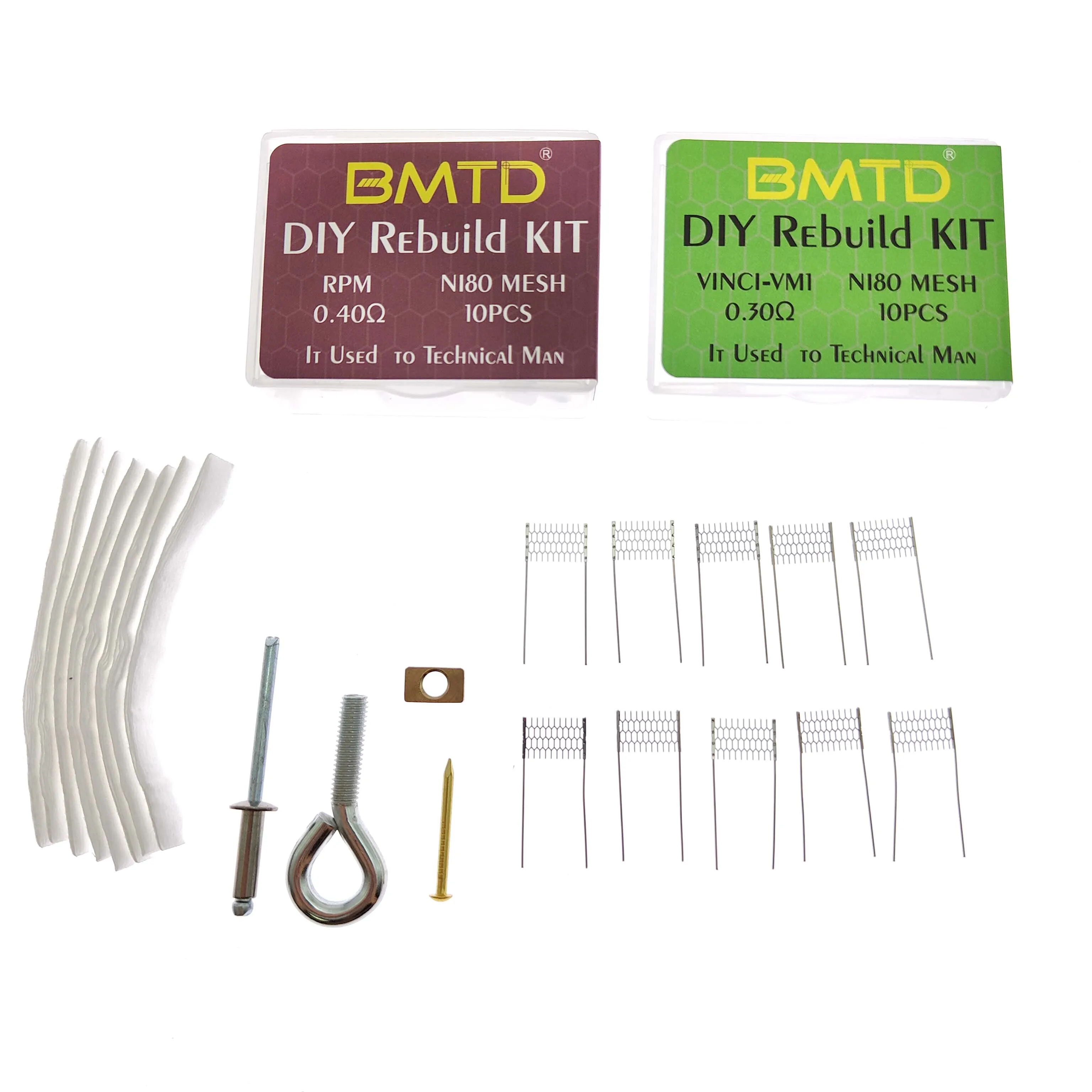 DIY Rebuild Kit For RPM Coil Replacement Coil Kit RPM 0.8Ω 1.0Ω Mesh Matching RPM Manual DIY Core Changing Tool Set
DIY Rebuild Kit For RPM Coil Replacement Coil Kit RPM 0.8Ω 1.0Ω Mesh Matching RPM Manual DIY Core Changing Tool Set