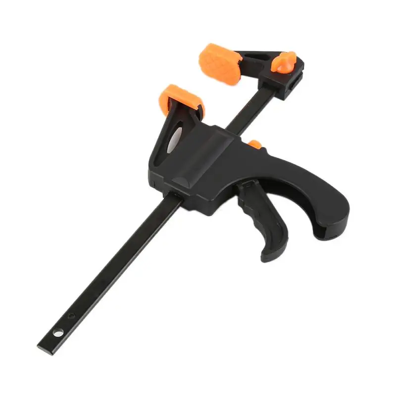 2/4/5PCS 4inch Woodworking F Clamp Quick Ratchet Release Speed Squeeze Woodworking Bar Clamp Ratcheting Bar Clamp Hand Tool Sets
2/4/5PCS 4inch Woodworking F Clamp Quick Ratchet Release Speed Squeeze Woodworking Bar Clamp Ratcheting Bar Clamp Hand Tool Sets