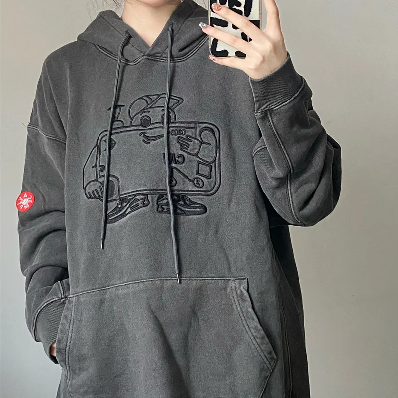 Black Distressed CAV EMPT Hoodie Sweatshirt Embroidered Drawstring CE Cavempt Men Women Pullovers
Black Distressed CAV EMPT Hoodie Sweatshirt Embroidered Drawstring CE Cavempt Men Women Pullovers