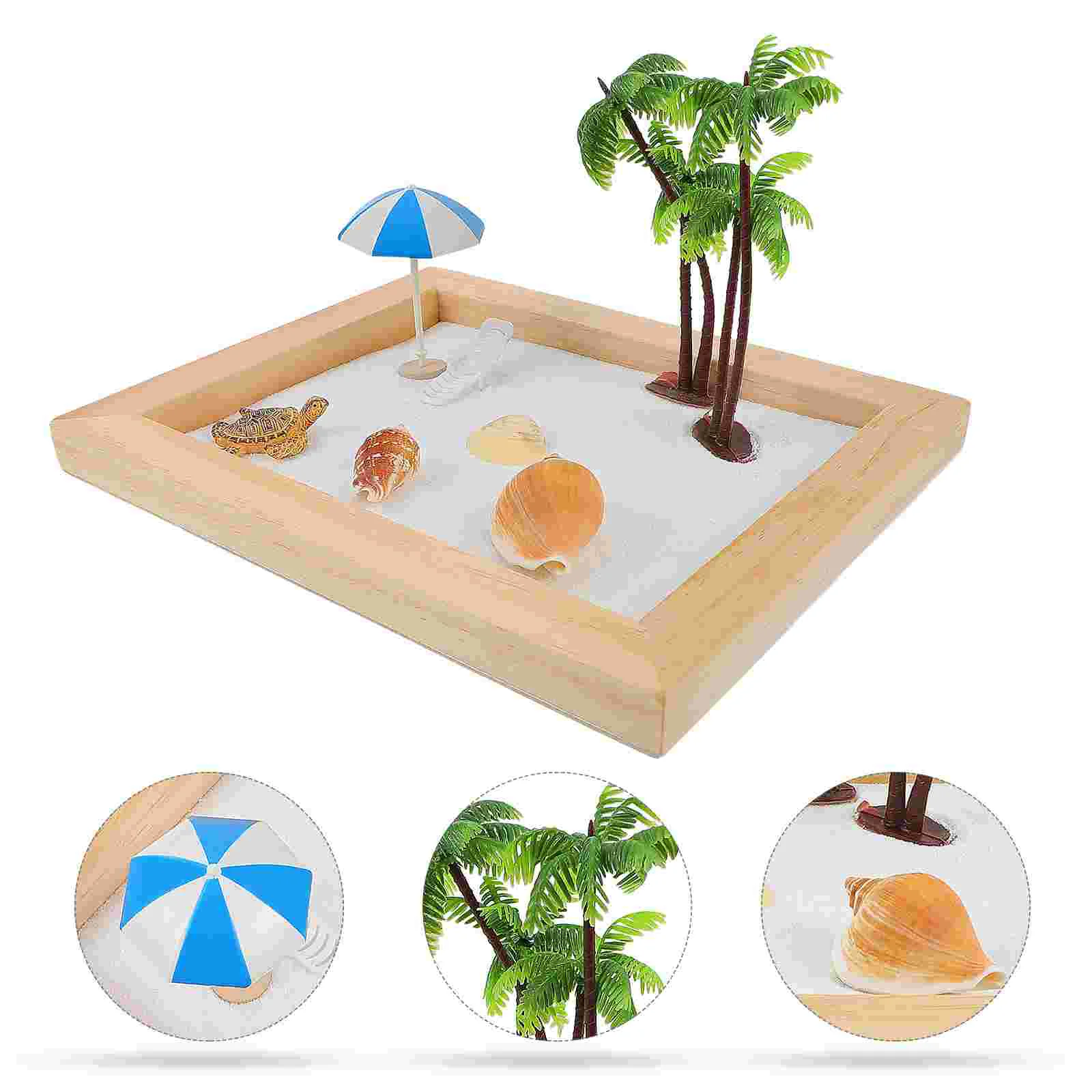 1 Set Ocean Sand Tray Beach Sandbox Zen Garden Life- Sand Tray Office Desk Sand Box Play for Kids Adults
1 Set Ocean Sand Tray Beach Sandbox Zen Garden Life- Sand Tray Office Desk Sand Box Play for Kids Adults