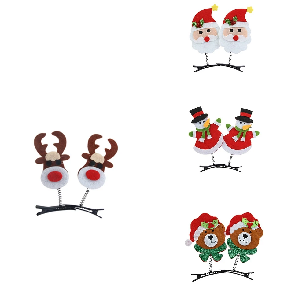 Christmas Theme Design Hair Clip Cute Headwear Santa Claus Modeling Duckbill Clips Jewelry Accessories Home Decorations
Christmas Theme Design Hair Clip Cute Headwear Santa Claus Modeling Duckbill Clips Jewelry Accessories Home Decorations