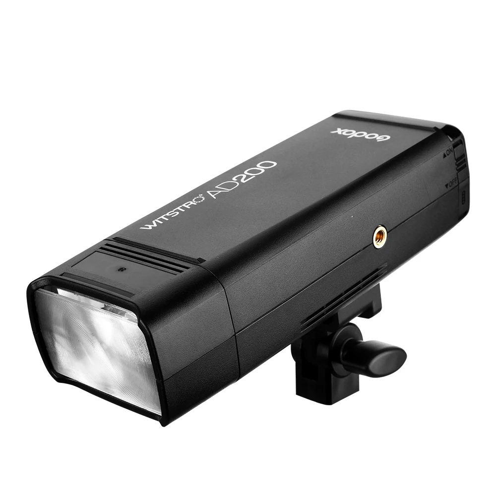 GODOX AD200 TTL 2.4G HSS 1/8000s Pocket Flash Light Double Head 200Ws with 2900mAh Lithium Battery Flashlight Flash
GODOX AD200 TTL 2.4G HSS 1/8000s Pocket Flash Light Double Head 200Ws with 2900mAh Lithium Battery Flashlight Flash