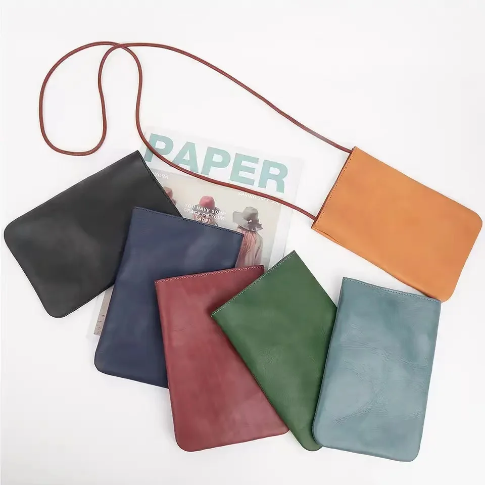 Genuine Leather Women Shoulder Crossbody Bags Small Handbag Ladies CellPhone Bag Simple Style Messenger Bag Phone Pouch
Genuine Leather Women Shoulder Crossbody Bags Small Handbag Ladies CellPhone Bag Simple Style Messenger Bag Phone Pouch