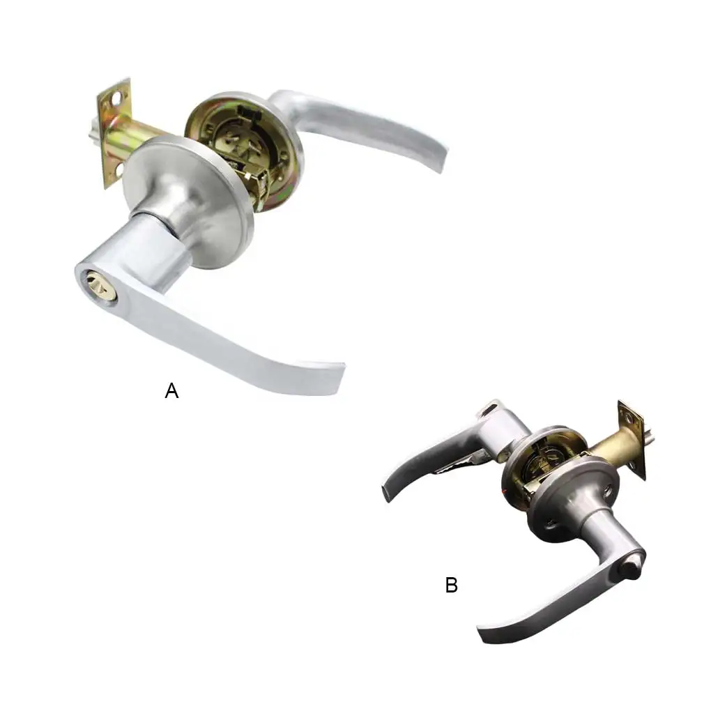 Door Handle Lock Zinc Alloy Passage Sliding Interior Front Doors Entrance Keyed Locks for Bedroom Accessories Type 1
Door Handle Lock Zinc Alloy Passage Sliding Interior Front Doors Entrance Keyed Locks for Bedroom Accessories Type 1