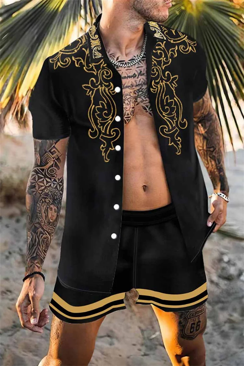Desert Landscape Printed Men's Shirt Two Piece Set Summer Men's Beach Short Sleeve Shirt Set 2023 Hawaii Leisure Outdoor Top Set
Desert Landscape Printed Men's Shirt Two Piece Set Summer Men's Beach Short Sleeve Shirt Set 2023 Hawaii Leisure Outdoor Top Set