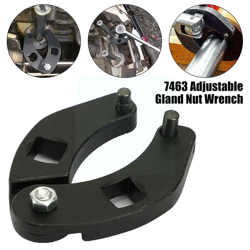 Adjustable Gland Nut Wrench 7463 Small Pin Spanner Tools for Hydraulic Cylinders On Tractor Loaders Car Auto Parts Nut Wren R0W3
Adjustable Gland Nut Wrench 7463 Small Pin Spanner Tools for Hydraulic Cylinders On Tractor Loaders Car Auto Parts Nut Wren R0W3
