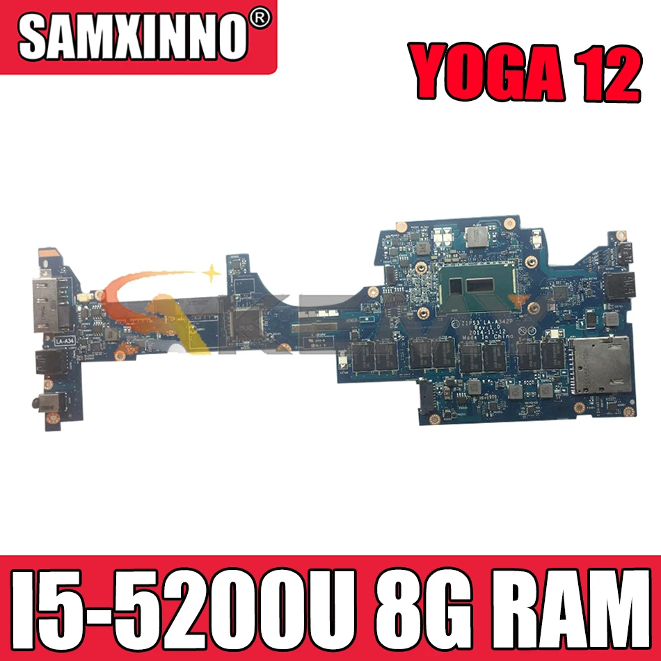 Материнская плата Akemy ZIPS3 для ноутбука Lenovo Thinkpad YOGA 12, FRU 00HT706 00HT705 01AY504 I5 5200U, 8 ГБ ОЗУ, 100% протестированная работа
Материнская плата Akemy ZIPS3 для ноутбука Lenovo Thinkpad YOGA 12, FRU 00HT706 00HT705 01AY504 I5 5200U, 8 ГБ ОЗУ, 100% протестированная работа
