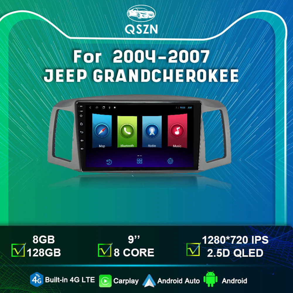 Car dvd For JEEP GRANDCHEROKEE 2004-2007 1080P Full Screen Car Automotive Multimedia dvd Player USB MP5 Stereo car Radio 
Car dvd For JEEP GRANDCHEROKEE 2004-2007 1080P Full Screen Car Automotive Multimedia dvd Player USB MP5 Stereo car Radio