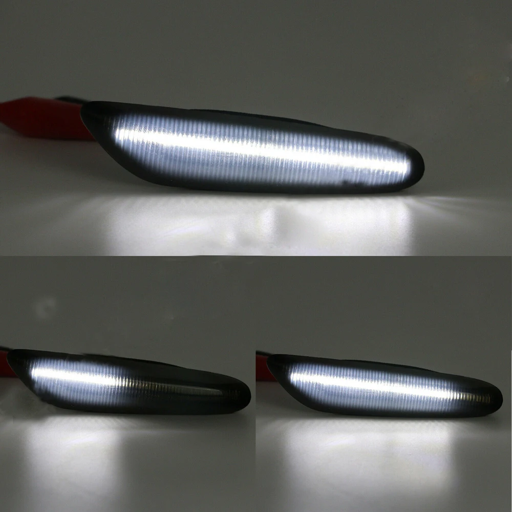 2PCS White LED Dynamic Side Marker Turn Signal Light Sequential Blinker For BMW E60 E61 E82 E88 E90 E91 E92 E93
2PCS White LED Dynamic Side Marker Turn Signal Light Sequential Blinker For BMW E60 E61 E82 E88 E90 E91 E92 E93