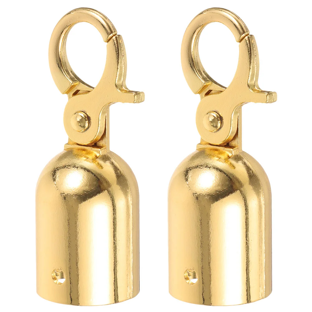 2 Pcs Peg Hooks Cord End Snap Locks Rope Stopper Caps Accessories Fastener Bell Ends
2 Pcs Peg Hooks Cord End Snap Locks Rope Stopper Caps Accessories Fastener Bell Ends