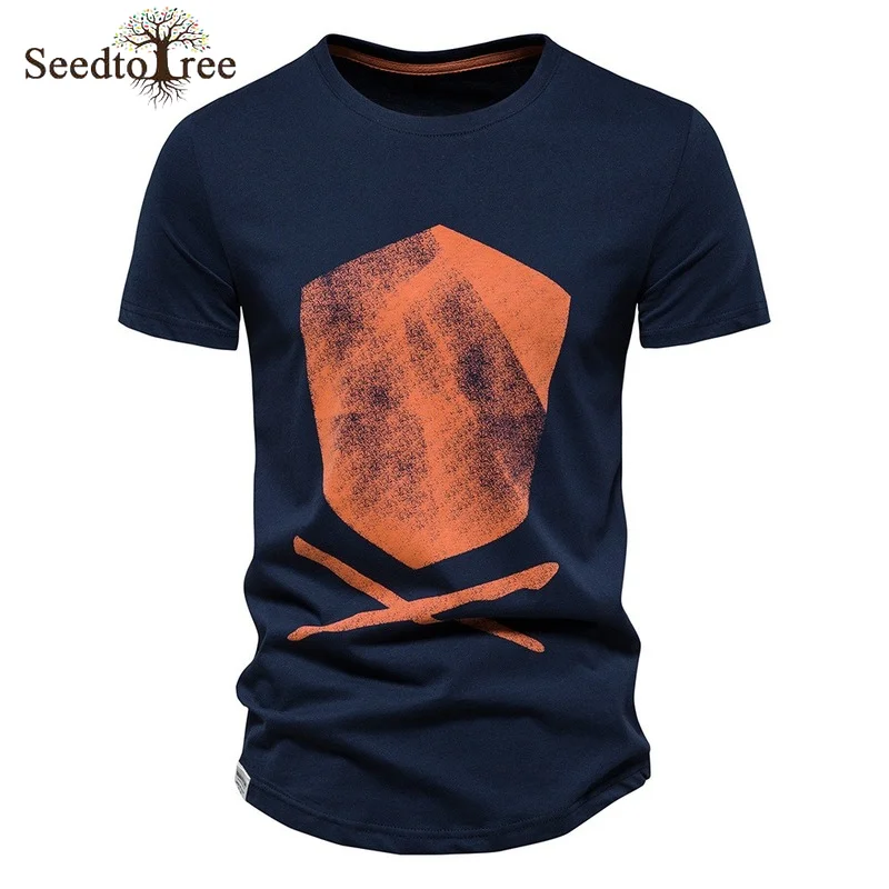 2022 Summer Print Pattern Casual Men's T-shirt Short Sleeved Round Neck Cotton Tees
2022 Summer Print Pattern Casual Men's T-shirt Short Sleeved Round Neck Cotton Tees