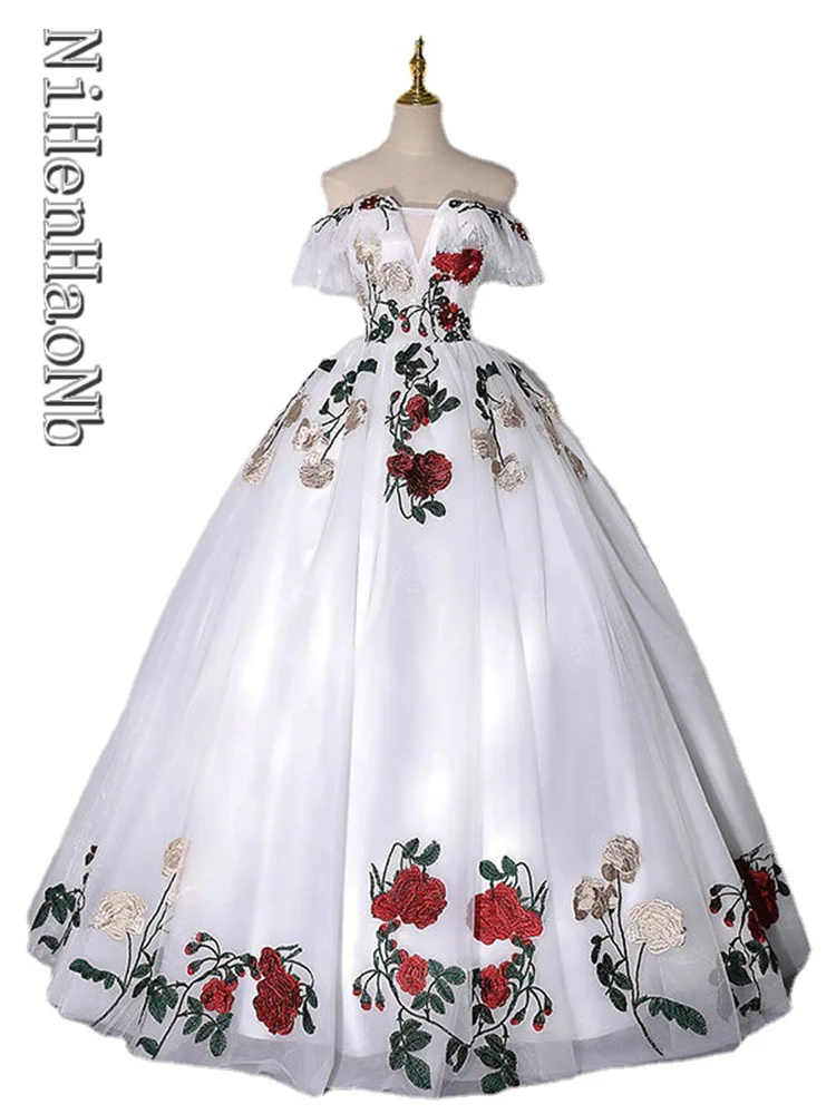 Colorful 3d Flowers Quinceanera Dresses Fluffy Off The Shoulder Vestidos De 15 Anos Quinceanera Ball Gown
Colorful 3d Flowers Quinceanera Dresses Fluffy Off The Shoulder Vestidos De 15 Anos Quinceanera Ball Gown