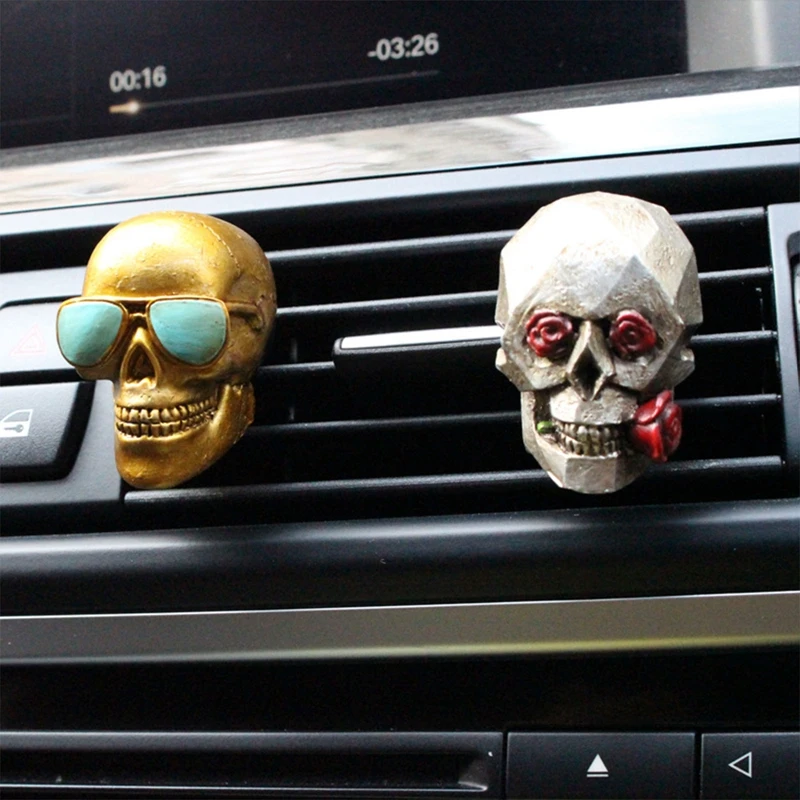Bone Skull Ghost Car Air Freshener Vent Clip Human Body Skeleton Aromatherapy Resin Car Perfume Diffuser Car Smell Diffuser
Bone Skull Ghost Car Air Freshener Vent Clip Human Body Skeleton Aromatherapy Resin Car Perfume Diffuser Car Smell Diffuser