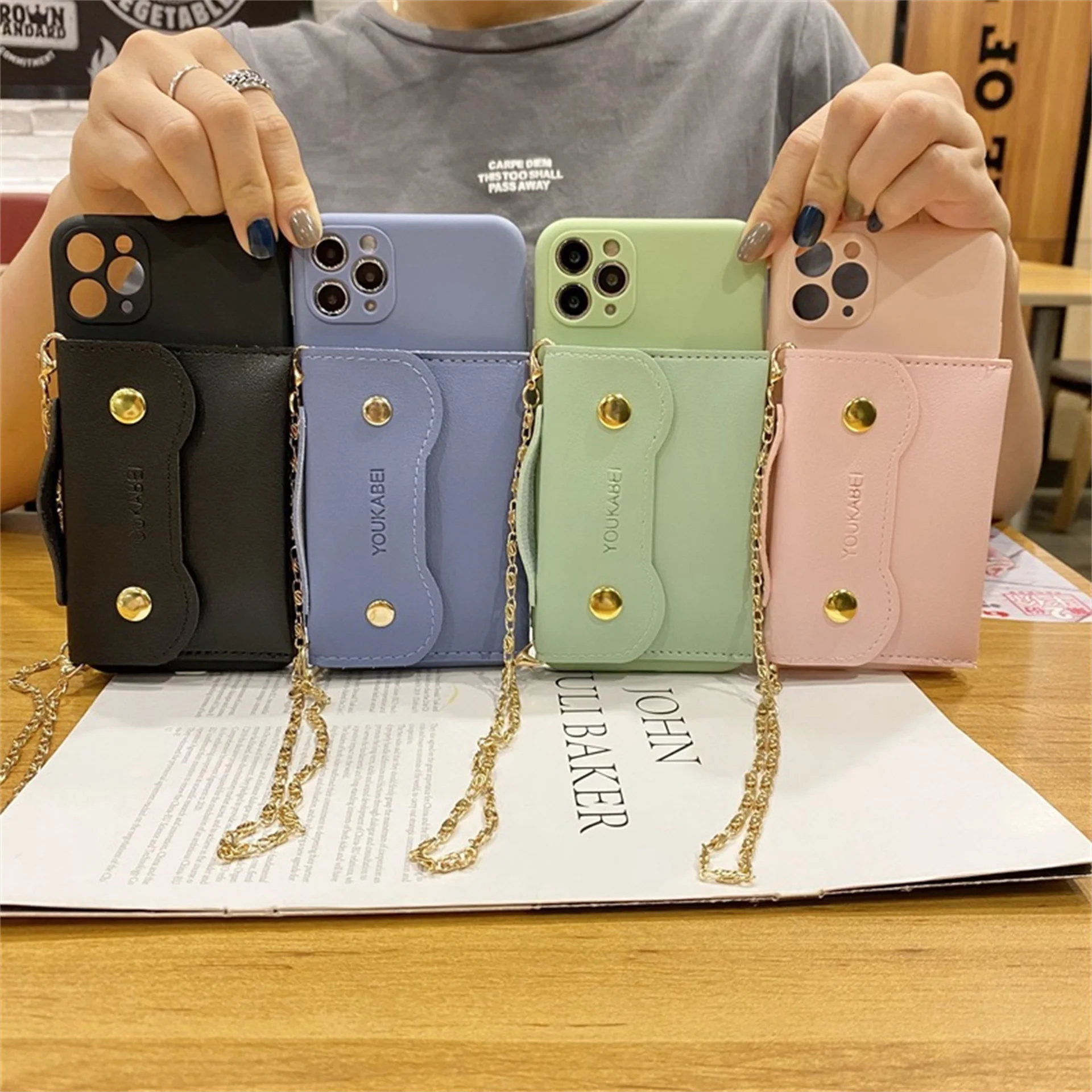 3D Cute Leather Wallet Chain Soft Case For Iphone 11 14 Pro Max Plus X XR XS SE 2020 Cover Women's Thin Silicone Coin Purse
3D Cute Leather Wallet Chain Soft Case For Iphone 11 14 Pro Max Plus X XR XS SE 2020 Cover Women's Thin Silicone Coin Purse
