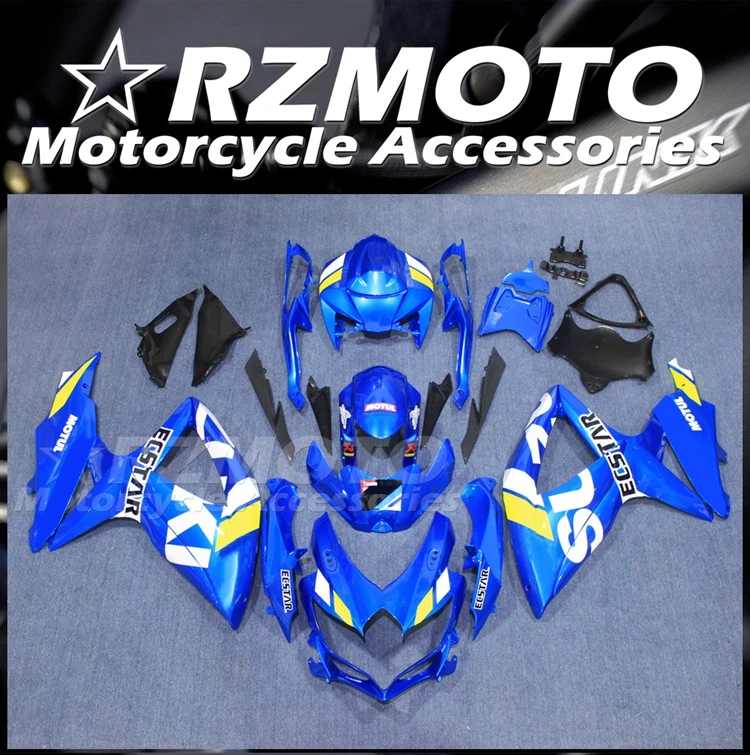 4 подарка, новый комплект обтекателей из АБС-пластика, подходит для Suzuki GSX-R 600 750 K8 08 09 10 2008 2009 2010, кузов синего цвета
4 подарка, новый комплект обтекателей из АБС-пластика, подходит для Suzuki GSX-R 600 750 K8 08 09 10 2008 2009 2010, кузов синего цвета