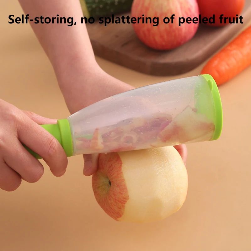 Kitchen accessories multifunctional storage peeler with barrel vegetable and fruit peeling belt storage peeler multi color
Kitchen accessories multifunctional storage peeler with barrel vegetable and fruit peeling belt storage peeler multi color