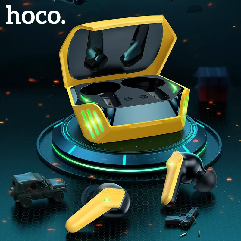 HOCO True TWS game Wireless Bluetooth 5.0 Earphones Noise Cancelling Sports earbuds Waterprof Headphones 320mAh Charging Box
HOCO True TWS game Wireless Bluetooth 5.0 Earphones Noise Cancelling Sports earbuds Waterprof Headphones 320mAh Charging Box