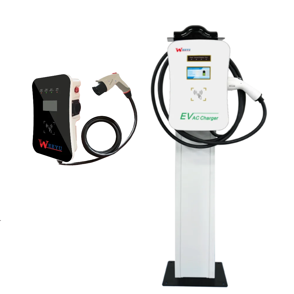 Type 2 Charge Cable 11kw Wallbox EV Charger Electric Car Charging 3 Phases Veichle Charging Station Plug&play or RFID Card
Type 2 Charge Cable 11kw Wallbox EV Charger Electric Car Charging 3 Phases Veichle Charging Station Plug&play or RFID Card