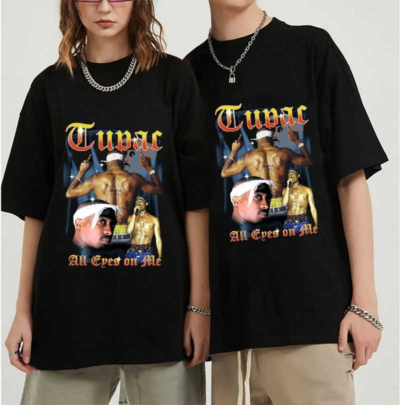 2pac Rap Women T Shirts O-Neck Short Sleeve Regular Mens Top Hip Hop TShirt Hipster Aesthetic Black Oversized Y2k T-shirt
2pac Rap Women T Shirts O-Neck Short Sleeve Regular Mens Top Hip Hop TShirt Hipster Aesthetic Black Oversized Y2k T-shirt