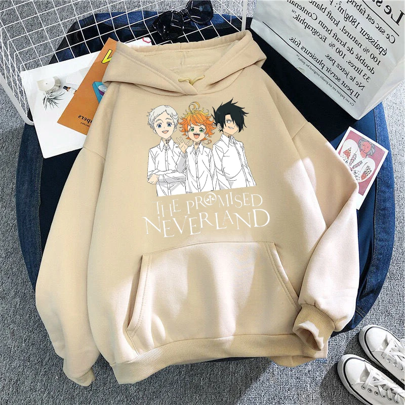 Anime Hoodies The Promised Neverland Printed Hoodie Men Women Sweatshirts Loose Hoodies Harajuku Pullover Girls Women Clothing
Anime Hoodies The Promised Neverland Printed Hoodie Men Women Sweatshirts Loose Hoodies Harajuku Pullover Girls Women Clothing