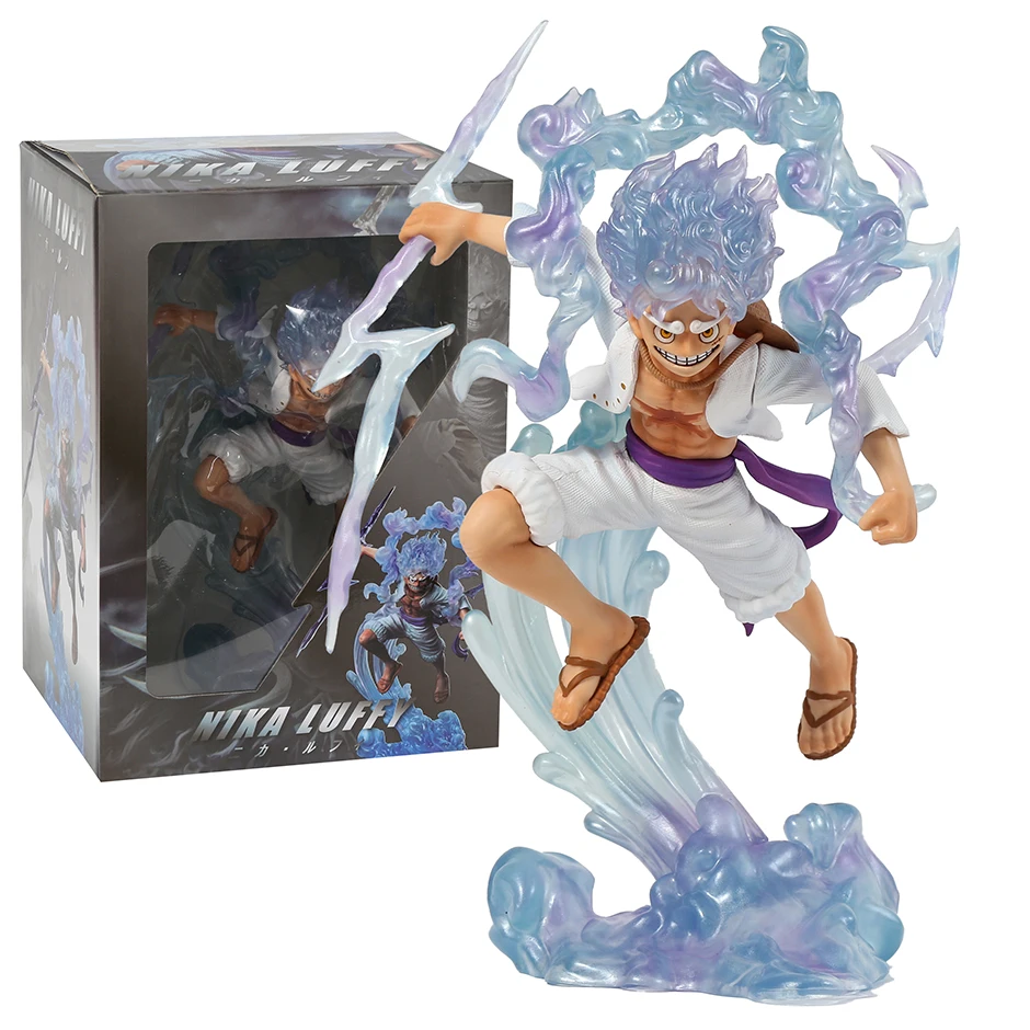 One Piece Sun God nikgear 5 Luffy Боевая версия ПВХ фигурка Коллекционная модель игрушки
One Piece Sun God nikgear 5 Luffy Боевая версия ПВХ фигурка Коллекционная модель игрушки