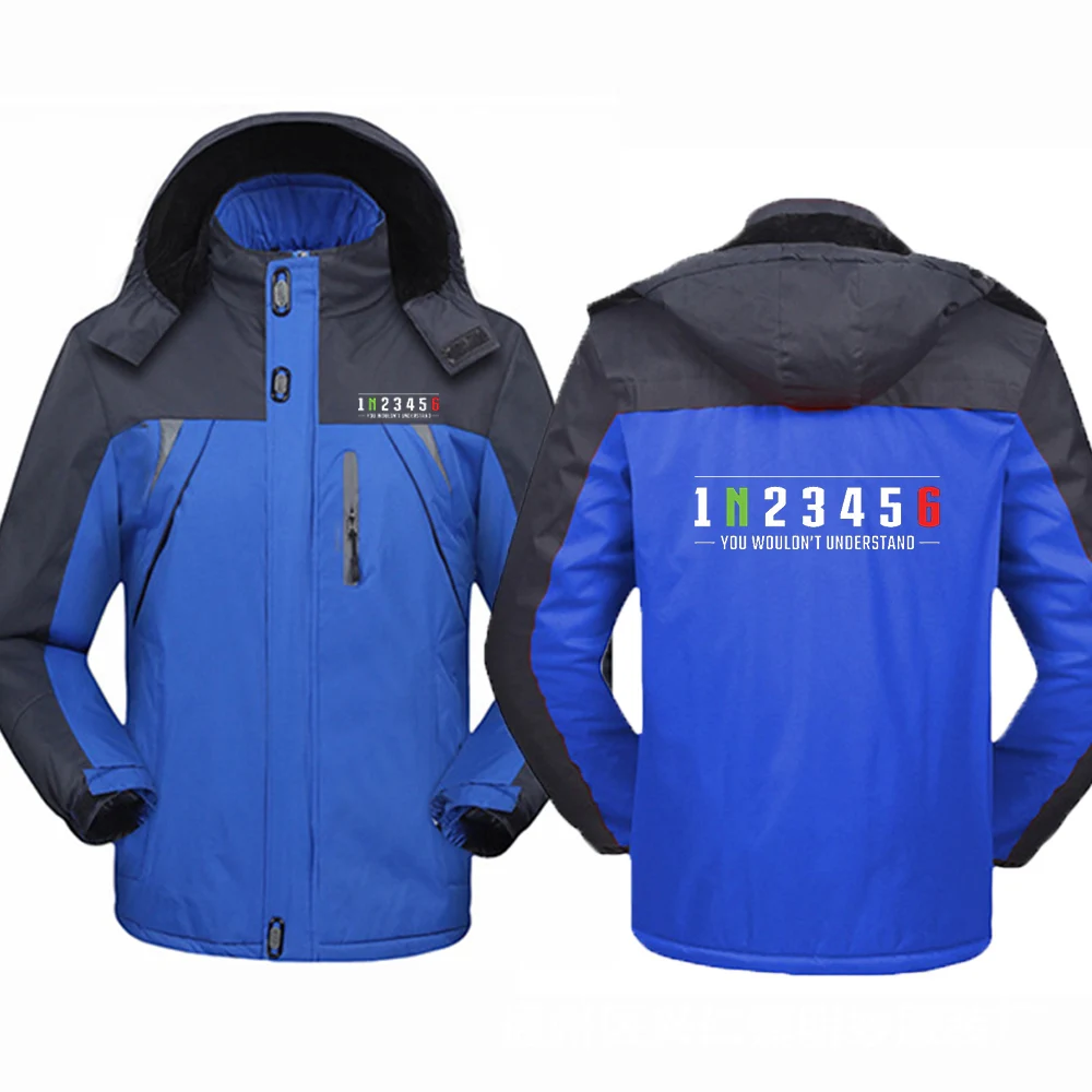 

Biker 1n23456 Motorcycle 2023 Men‘s New Winter Jacket Warmer Coat Thickens Overcoat Windbreaker Parka High Quality Fleece Cotton