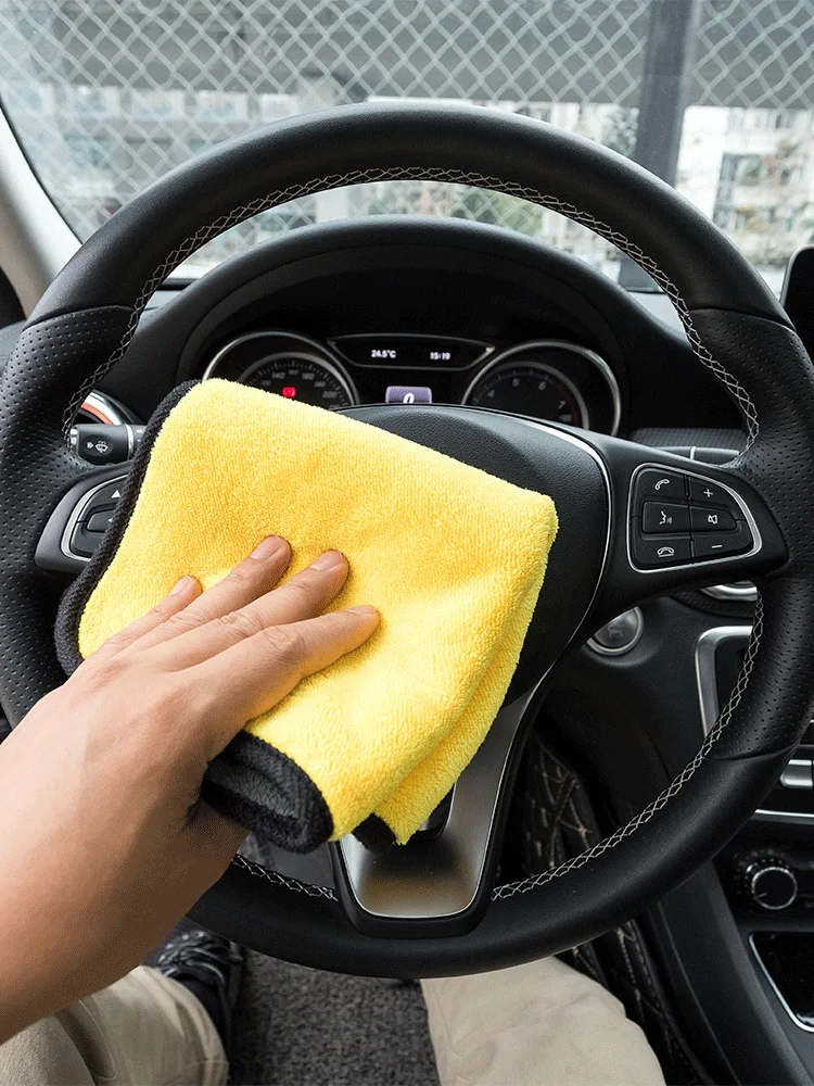 Interior Cleaning Cloth Absorbs Water not Hurting The Paint Glass Cleaning and Lint-free Thickening Special Car Wash Towel
Interior Cleaning Cloth Absorbs Water not Hurting The Paint Glass Cleaning and Lint-free Thickening Special Car Wash Towel