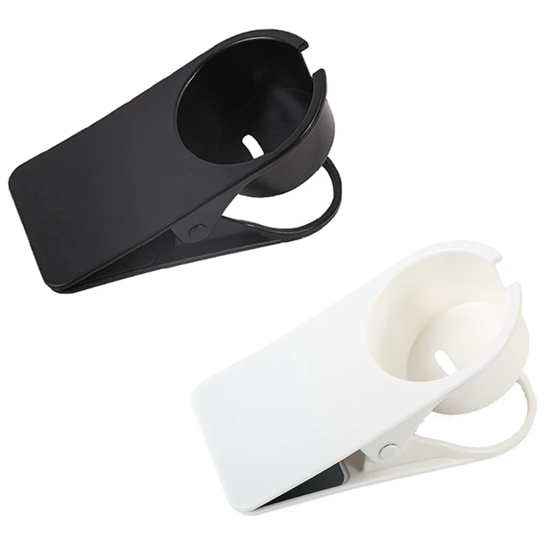 2 Pack Coffee Drink Cup Holder Table Side Water Cup Shelf Desktop Fixed Cup Holder Desk Storage Clip(White,Black)
2 Pack Coffee Drink Cup Holder Table Side Water Cup Shelf Desktop Fixed Cup Holder Desk Storage Clip(White,Black)