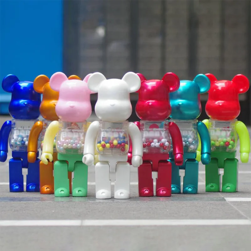 28CM 400% Amine Bearbricklys Orangutan Action Figures Blocks Bead Bear Christmas Dolls Collectible Models Toys to Friends
28CM 400% Amine Bearbricklys Orangutan Action Figures Blocks Bead Bear Christmas Dolls Collectible Models Toys to Friends