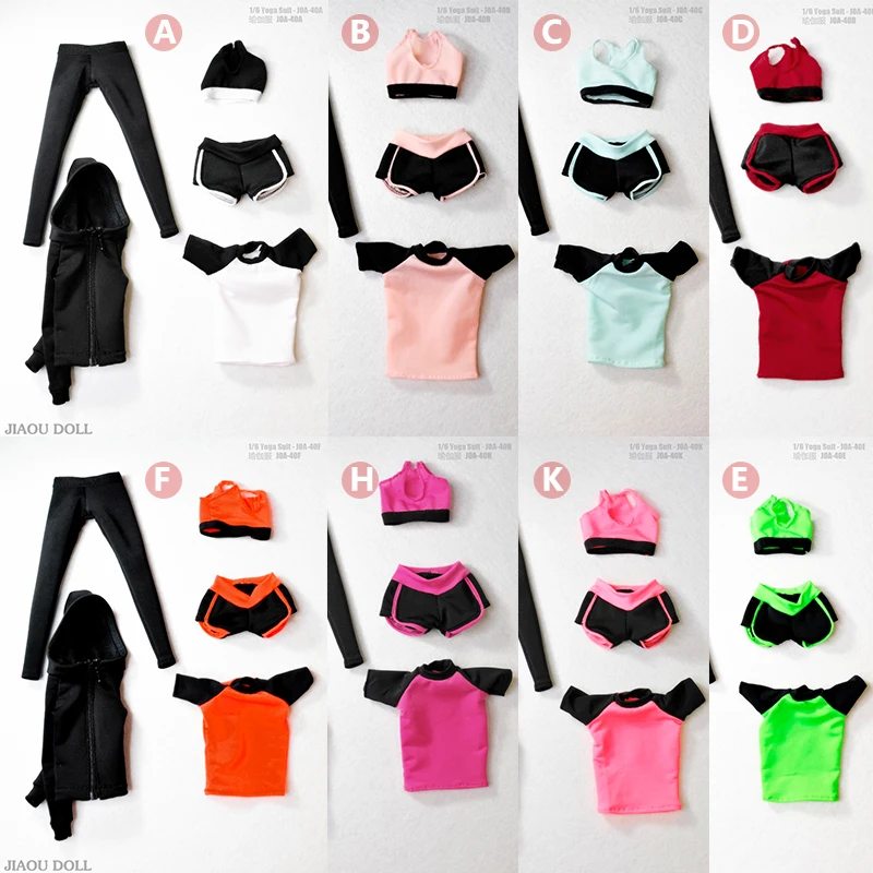 IN STOCK 1/6 scale female casual clothes sport yoga Fitness coat vest tights sportswear for 12 inches TBLeague JIAOU body model
IN STOCK 1/6 scale female casual clothes sport yoga Fitness coat vest tights sportswear for 12 inches TBLeague JIAOU body model