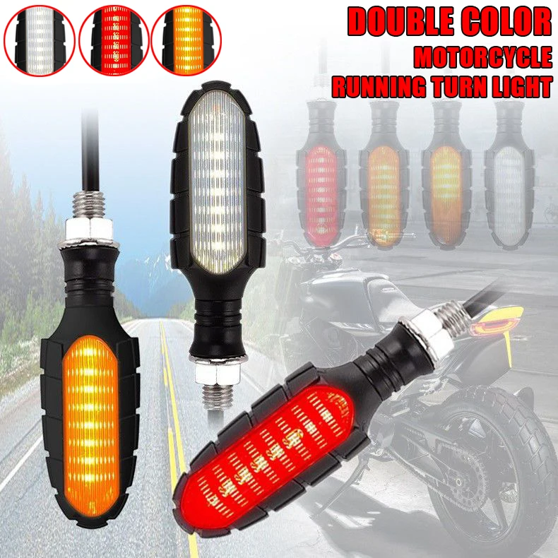 4PCS Universal LED Motorcycle Turn Signal Lights Waterproof DRL Flasher Motorbike Indicator Blinker Moto Tail Brake Warning Lamp
4PCS Universal LED Motorcycle Turn Signal Lights Waterproof DRL Flasher Motorbike Indicator Blinker Moto Tail Brake Warning Lamp