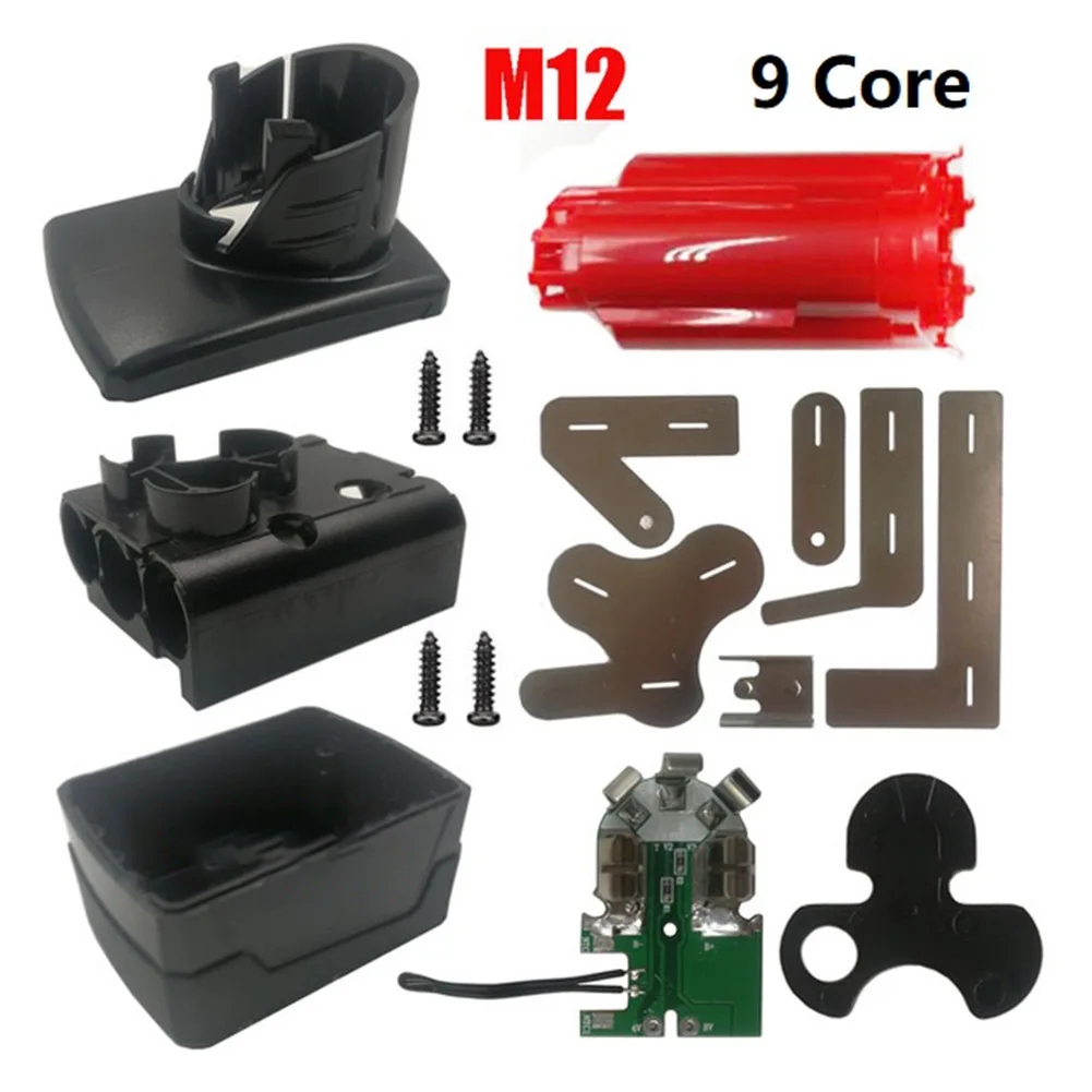 9core M12 Battery Storage Box Plastic Case PCB Protection Circuit Board For 48-11-2411 M12 Li-ion Battery Power Tool
9core M12 Battery Storage Box Plastic Case PCB Protection Circuit Board For 48-11-2411 M12 Li-ion Battery Power Tool