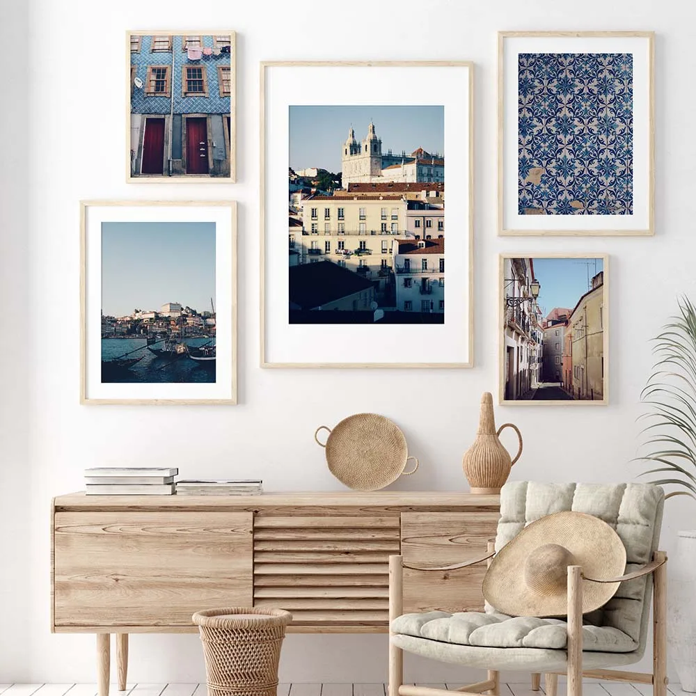 Nordic City Landscape Canvas Picture Portugal Tiles Blue Door Wall Art Prints Frameless Posters and Prints
Nordic City Landscape Canvas Picture Portugal Tiles Blue Door Wall Art Prints Frameless Posters and Prints