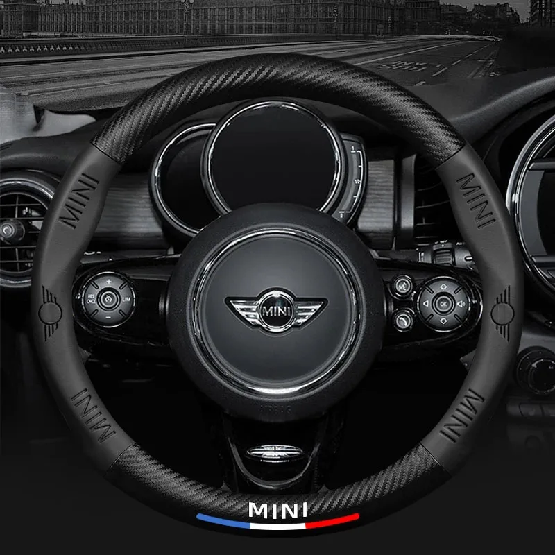 Car Leather Steering Wheel Modification Cover Non-Slip Cover For BMW MINI ONE Cooper R55 R56 R60 F54 F55 F56 F57 F60 Countryman
Car Leather Steering Wheel Modification Cover Non-Slip Cover For BMW MINI ONE Cooper R55 R56 R60 F54 F55 F56 F57 F60 Countryman