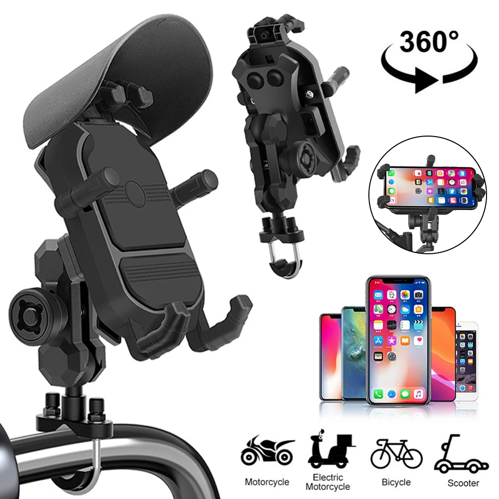 Multifuncional Motorcycle Phone Holder Shock Absorption Bicycle Phone Holder Anti-theft Phone Mount for iPhone 14 12 13 Pro Max
Multifuncional Motorcycle Phone Holder Shock Absorption Bicycle Phone Holder Anti-theft Phone Mount for iPhone 14 12 13 Pro Max