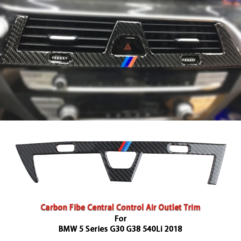 Carbon Fiber Car Central Control Air Outlet Decoration Frame Air Conditioning Outlet For BMW M3 M5 5 Series G30 G38 540i 2018
Carbon Fiber Car Central Control Air Outlet Decoration Frame Air Conditioning Outlet For BMW M3 M5 5 Series G30 G38 540i 2018