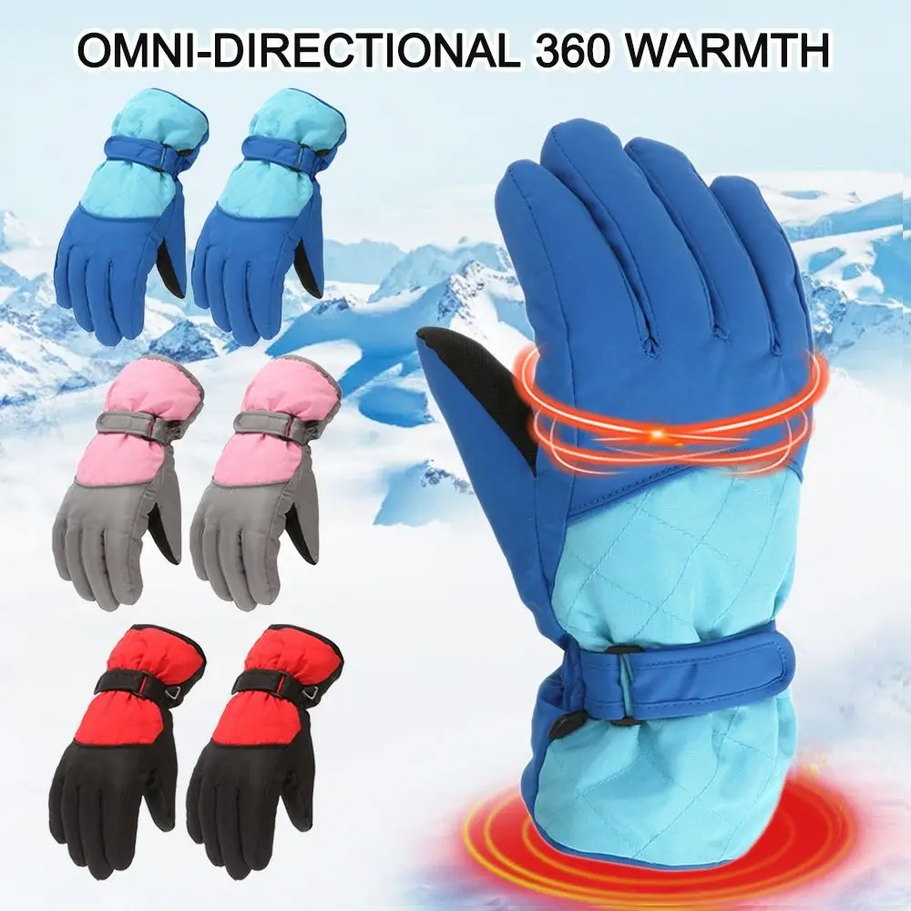 Winter Full Finger Waterproof Thicken Warm Children Ski Gloves Windproof Kids Long-sleeved Mittens Snow Snowboard
Winter Full Finger Waterproof Thicken Warm Children Ski Gloves Windproof Kids Long-sleeved Mittens Snow Snowboard