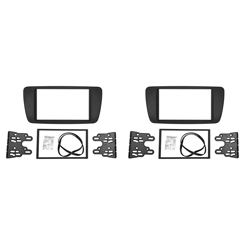 2X 2 DIN Adapter CD Trim Panel Stereo Interface Radio Car Frame Panel Fascia For SEAT Ibiza 2008+
2X 2 DIN Adapter CD Trim Panel Stereo Interface Radio Car Frame Panel Fascia For SEAT Ibiza 2008+