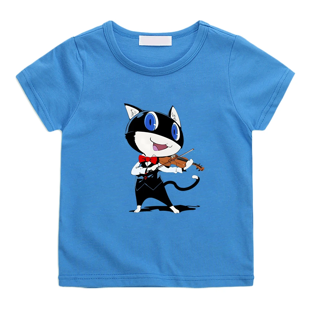 Повседневная футболка Morgana Cat Persona 5 с принтом, футболка из 100% хлопка с короткими рукавами, летняя футболка с милым мультяшным графическим рисунком для мальчиков и девочек
Повседневная футболка Morgana Cat Persona 5 с принтом, футболка из 100% хлопка с короткими рукавами, летняя футболка с милым мультяшным графическим рисунком для мальчиков и девочек