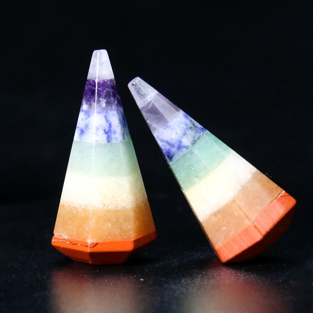 Chakra Orgone Stone Pyramid Craft Pendant Energy Quartz Charms Pendulum Healing Meditation Necklace Magical Woman Jewelry Making
Chakra Orgone Stone Pyramid Craft Pendant Energy Quartz Charms Pendulum Healing Meditation Necklace Magical Woman Jewelry Making
