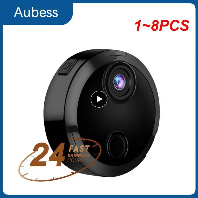 1~8PCS Mini Camera WiFi 1080p Night Version Voice Video Security Wireless Micro Camcorders Surveillance Net Cam Smart Home
1~8PCS Mini Camera WiFi 1080p Night Version Voice Video Security Wireless Micro Camcorders Surveillance Net Cam Smart Home