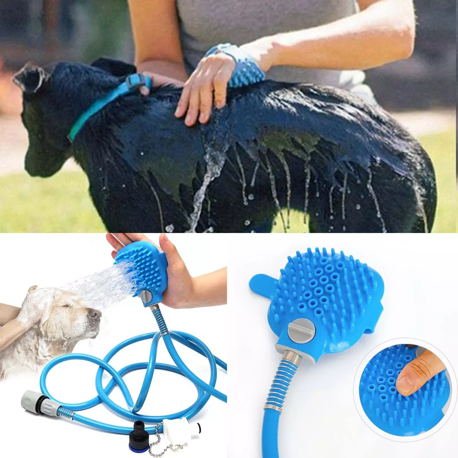 NEW2023 New Pet Bath Head Tool Comfortable Massager Shower Head Tool Cleaning Washing Sprayer Dog Brush Pet Bathing Supplies
NEW2023 New Pet Bath Head Tool Comfortable Massager Shower Head Tool Cleaning Washing Sprayer Dog Brush Pet Bathing Supplies